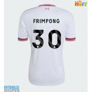 Billiga Liverpool Jeremie Frimpong #30 Bortatröja 2026-27 Kortärmad